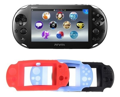 Protector Funda Silicona Para Sony Playstation Ps Vita 2000