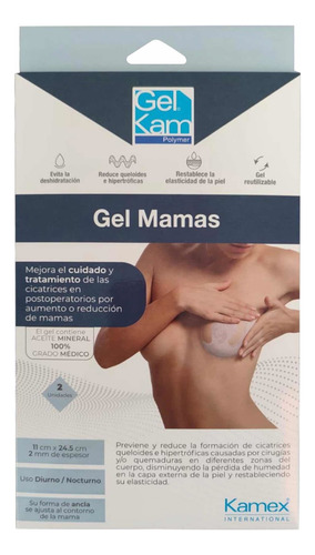  Gel Mamas Mamoplastia Par Kamex - Kg - g  Fragancia N/A