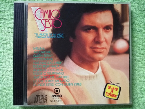 Eam Cd Camilo Sesto El Amor De Mi Vida Y Sus Grandes Exitos