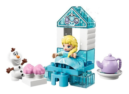 Imagem 3 de 6 de Lego Duplo - A Festa Do Chá Da Elsa E Do Olaf