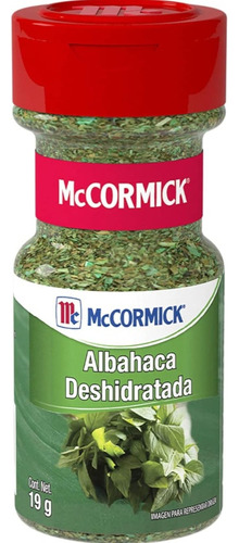 Mccormick Albahaca Deshidratada 19 G (2 Botes) 