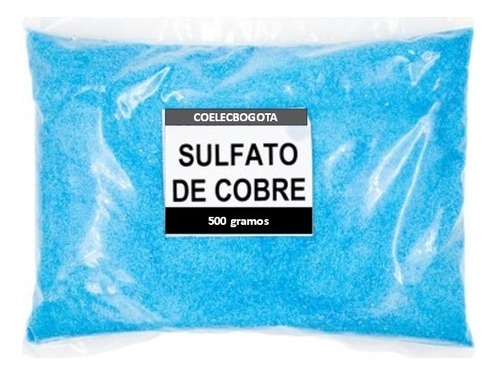Sulfato De Cobre 500 Gramos