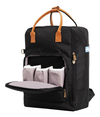 Imagen 6 de 7 de Mochila Baby Bag Patagonia Negro