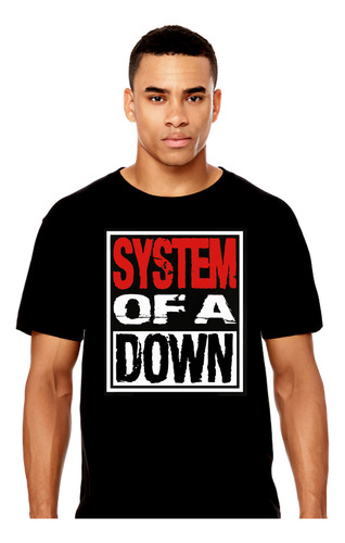 System Of A Down - Vision Logo - Rock - Polera