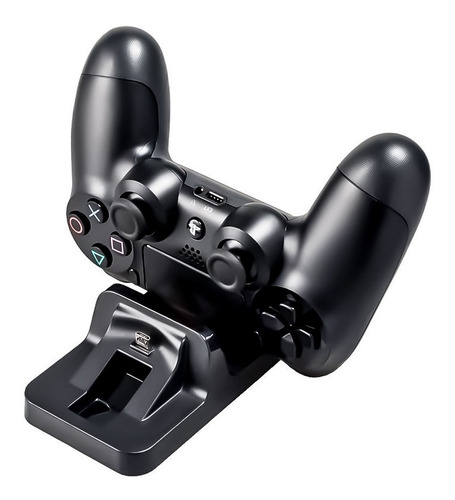 Base Dock Doble Cargador Soporte Control Joystick Ps4 - Otec