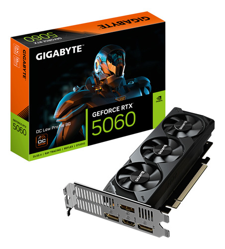 Placa De Video Gigabyte Rtx 5060 Oc 8gb Low Profile