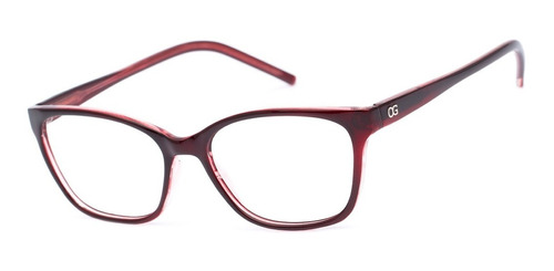 Armação Oculos Ogrife Og 996-c Feminino Com Lente Sem Grau