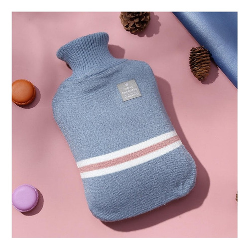Guatero Calentador Invierno 1 Litro Con Funda De Franela