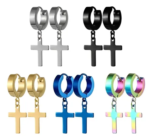 Arete argolla con cruz discount