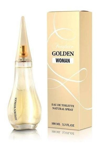 Perfume Fragluxe Golden Woman Edt 100 Ml