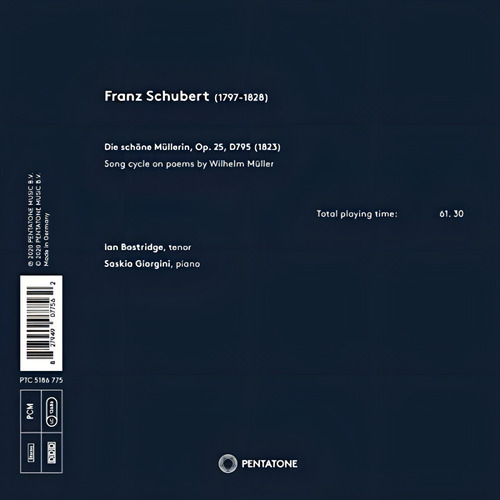 Cd Die Schone Mullerin - Ian Bostridge