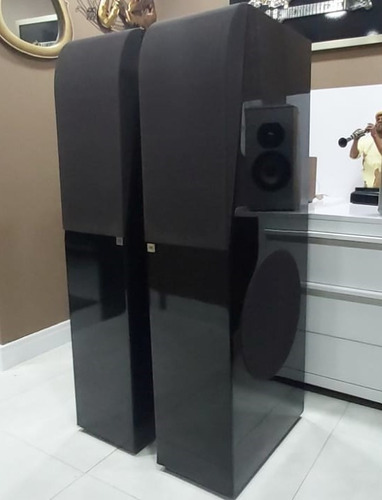 Imagem 6 de 9 de Par De Caixas Jbl Modelo L7 Black Piano