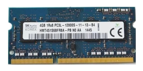 Imagen 1 de 1 de Memoria Ram 4gb 1x4gb Sk Hynix 1rx8