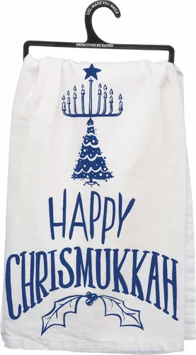 Toalla Plato Feliz Chrismukkah
