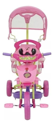 Triciclo Infantil Disney Minnie Rosa Xg-8001 Nt2 1358