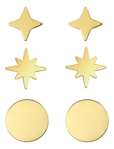 Set de Aretes Enso Para Mujer EJE3344G Dorado