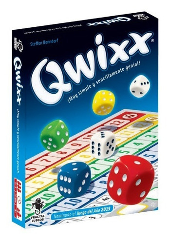 Imagen 4 de 4 de Juego De Mesa | Qwixx | Un Juego Simple Y Genial