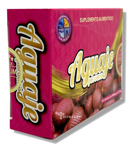 Aguaje Peruano 30 Tabletas Fer Y Greco
