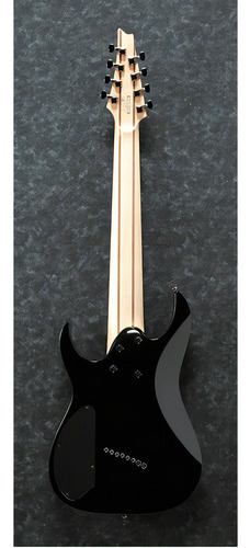 Guitarra elétrica de 8 cordas Ibanez RGms8-BK Multi Scale Bk Color Black Orientação para a mão direita