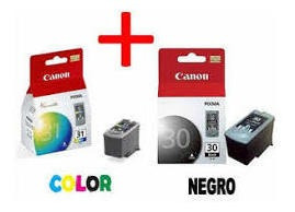 Imagen 3 de 5 de Canon 30 Negro Y 31 Color De Exelente Calidad Y Rendimiento