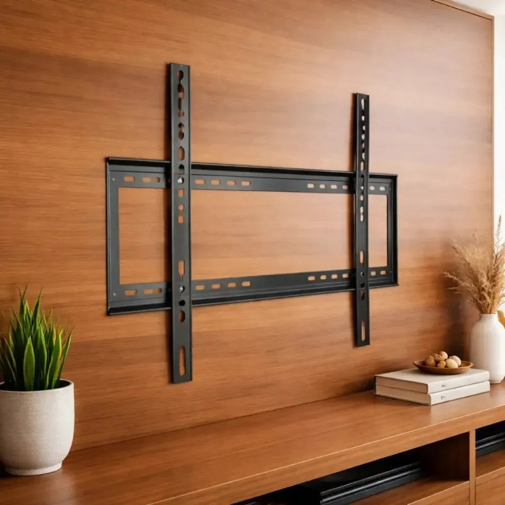 Suporte Tv Fixo Parede Painel Universal Led 26 A 63 Polegada Preto