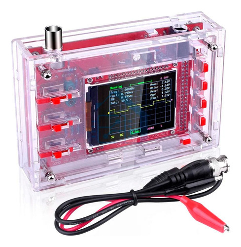 Mini Osciloscopio Dso138 Digital Con Carcasa Y Display Tft