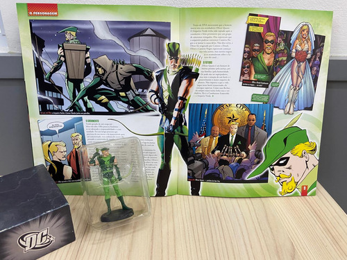 Miniatura Dc Comics Eaglemoss - Arqueiro Verde ( Edição:07 )