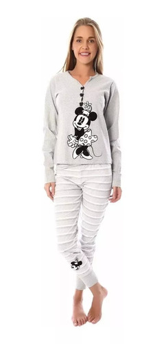 Pijama Dama Disney Minnie Mouse Pantalon Y Blusa 9008