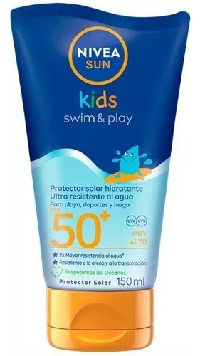 Protector Solar Infantil En Loción Nivea Sun Fps 50+s&p150ml