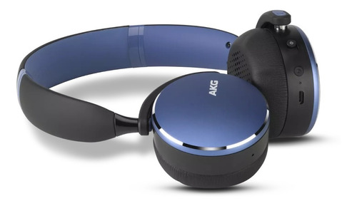 Audífonos Akg Y500 Inalámbricos Samsung Bluetooth 33 Hrs Color Azul