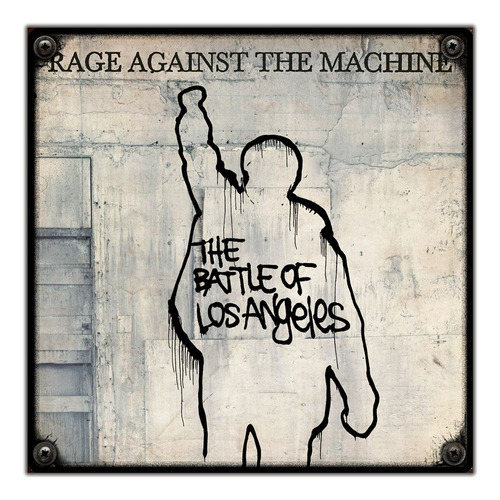 #39 - Cuadro Decorativo Vintage / Rage Against The Machine -