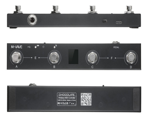 Controlador Pedal Midi Controller App Foot Controller