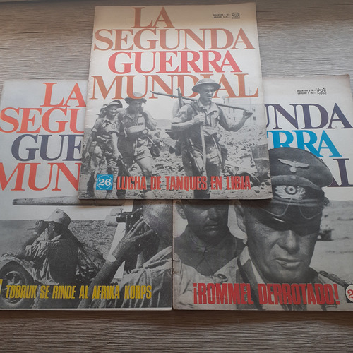 Revistas La Segunda Guerra Mundial Nº 25, 26 Y 27