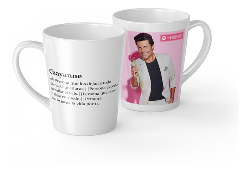 Taza Conica 12 Onzas Chayanne