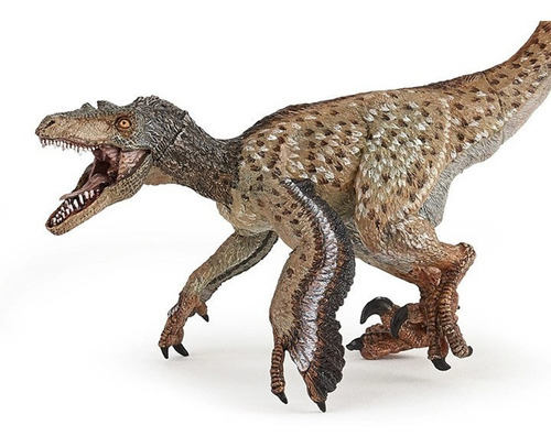 Velociraptor Con Plumas Papo Coleccion Dinosaurios Schleich 