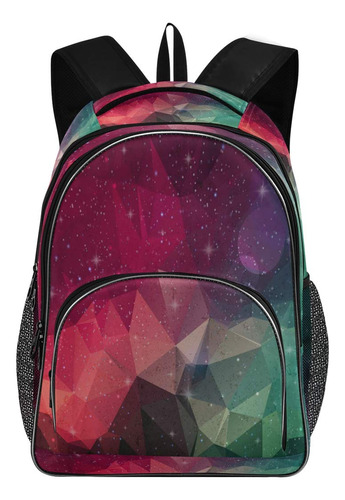 Alaza Geometry Galaxy School Mochila Viaje Portatil Bolsa