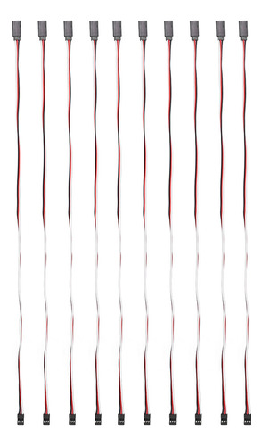 10 Unidades De Cable De Extensión Servo De 3 Pines, Modelo D