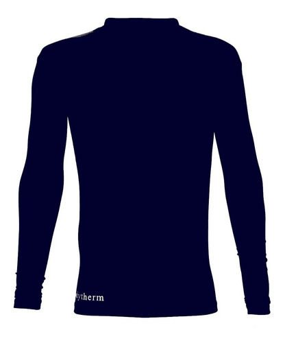 Remera Camiseta Térmica Adulto Bodytherm Azul (0904)
