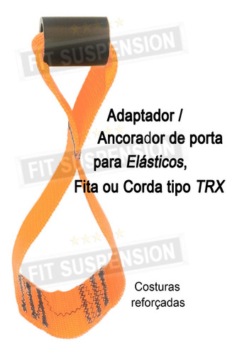 Imagem 5 de 10 de Corda Em Suspensão Treino Funcional Tipo Trx 5,50m Cap 140kg