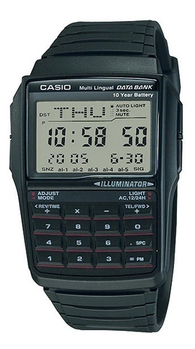 Reloj Casio Vintage Dbc32 Caballero Data Bank Calculadora