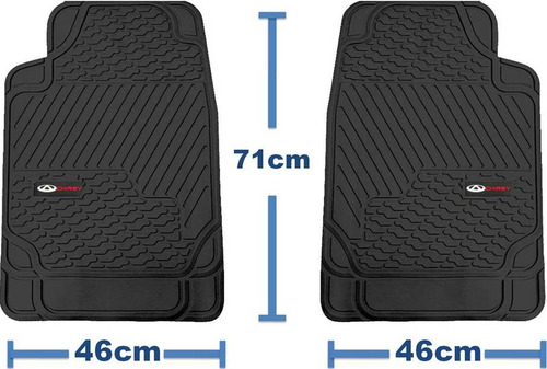 Par Tapetes Delanteros Logo Chirey Tiggo 4 Pro 2023 - 2025