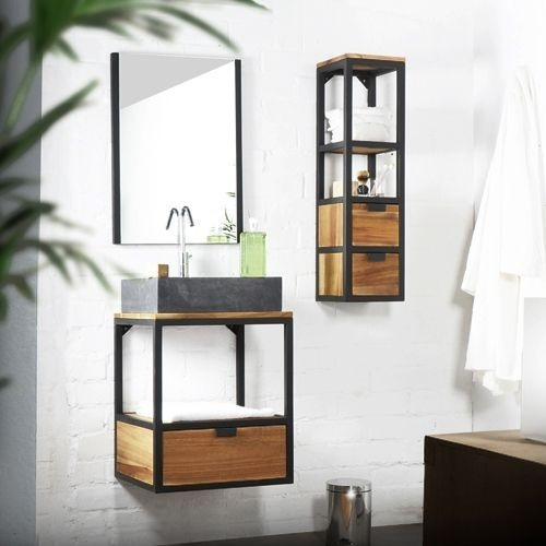 Muebles Para Lavabo Estilo Industrial  Greenlife Rb02 1 Pz