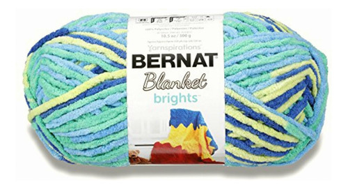 Bernat Blanket Brights 2 Pack Fabric, Surf Varg