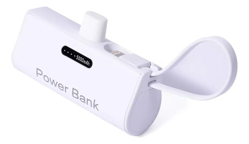 Mini Power Bank Babe Tipo C 5000 Mah Con Cuerda Para Celular