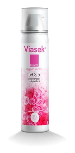 Eurolab Viasek Ph 3.5 Espuma De Higiene Íntima X 75ml