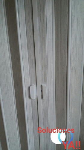 Imagen 3 de 9 de Puerta Plegable Modelo Rústico Nueva Imita Madera O Piedrasy