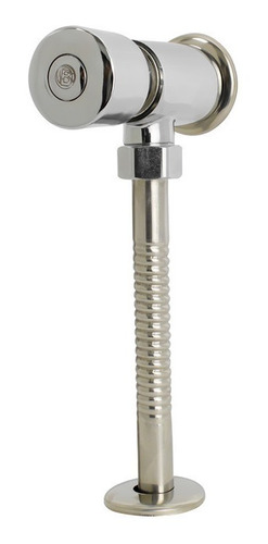 Llave De Push  De Pared En Zinc Cromado Brillante