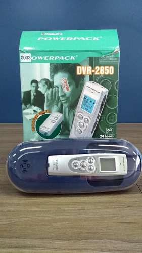 Gravador De Voz Powerpack Dvr-2850
