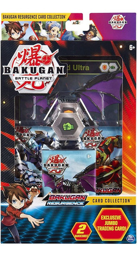 Bakugan, Deluxe Battle Brawlers Colección De Cartas Con Jumb