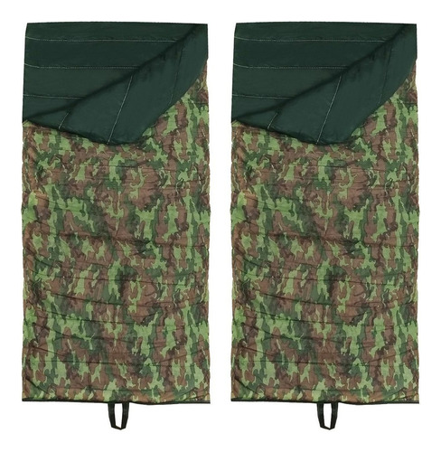 Kit 2 saco de dormir ou colchonete para acampamento 2 em 1